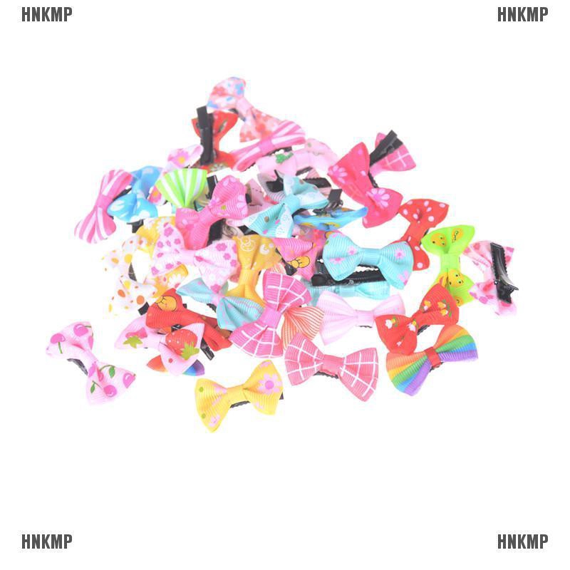 Set 10 kẹp tóc dạng mỏ vịt dễ thương cho bé gái