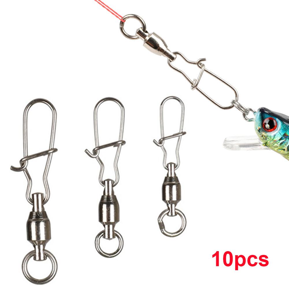 [COD] Vòng Bi Bằng Thép Gia Cố Chịu Lực Cao Chống Mòn Có Khớp Xoay Móc Câu Cá