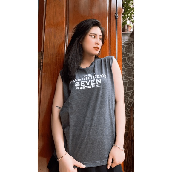 ÁO THUN BA LỖ UNISEX FORM RỘNG SÁT NÁCH CÁ TÍNH  - ĐĂNG QUANG FASHION