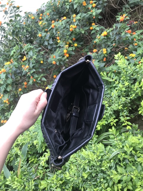 Túi da bò thật 2hand