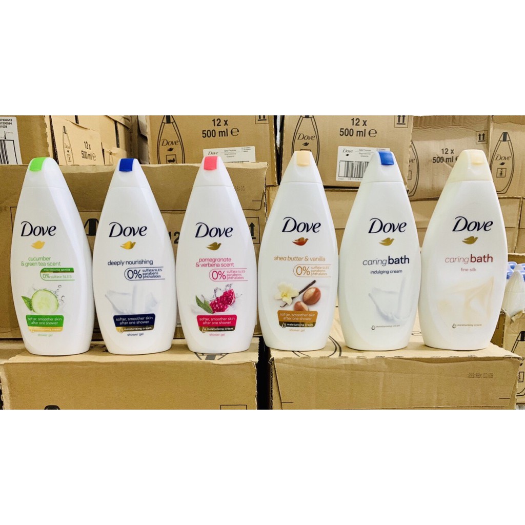 Sữa Tắm Dove Đức 500ml - Mẫu mới