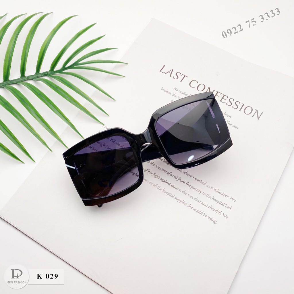 [có Video Thật ] Kính mát nữ sang trọng - fullbox - kính râm , đi nắng , cao cấp , đi biển , du lịch , chụp ảnh - K029 | BigBuy360 - bigbuy360.vn