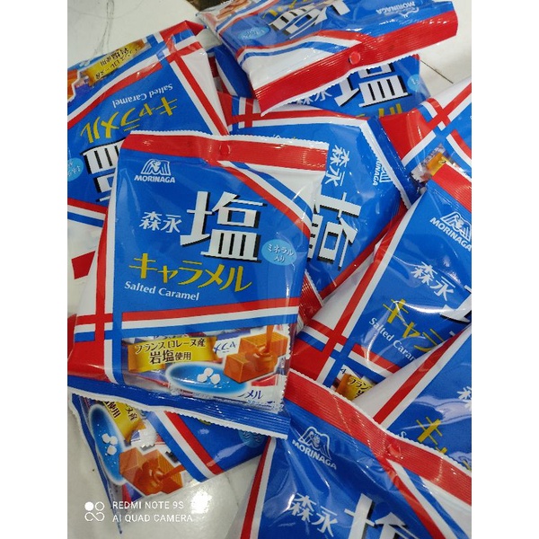 (date 11/2022) kẹo caramel muối Morinaga 90g nội địa Nhật Bản