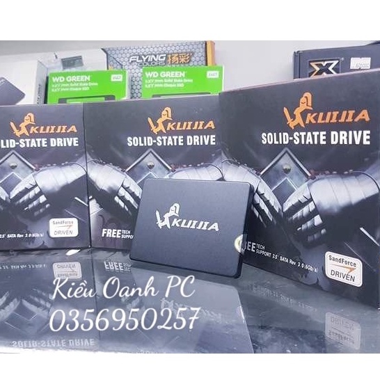 Ổ cứng SSD 120G KuiJia 120GB New 100% - Bảo hành 36 Tháng
