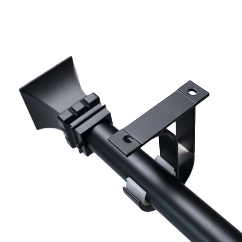 Bộ 4 Giá Đỡ Thanh Rèm Cửa Đơn Bằng Kim Loại Siêu Bền Tiện Dụng