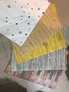 Xốp Dán Tường VÂN GỖ MẪU MỚI