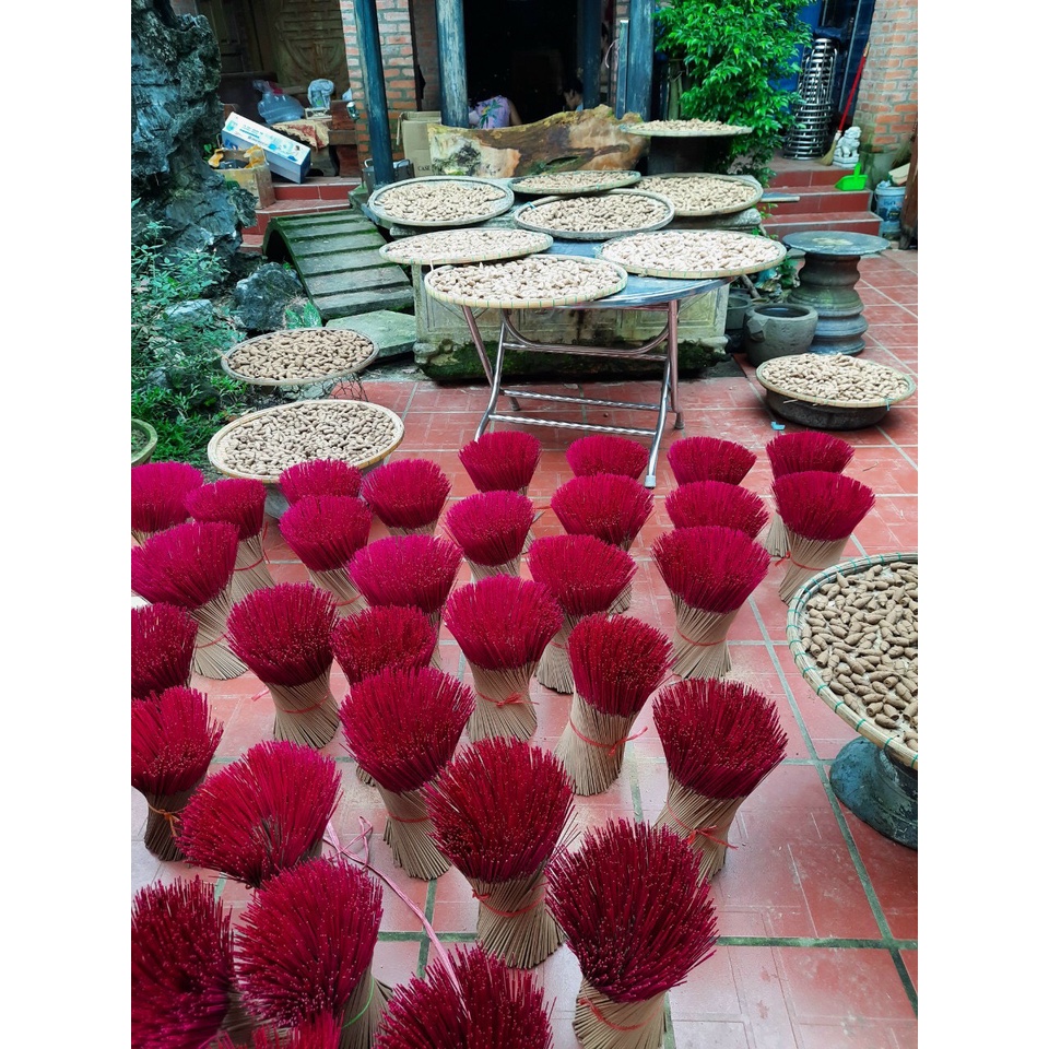 Nhang Trầm thơm cao cấp Búp Sen 38cm 700gam - Trầm hương sạch tự nhiên