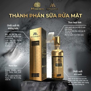 (MỚI) SỮA RỬA MẶT NAM MAGIC SKIN