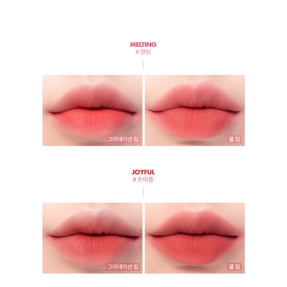 Son kem Romand Zero Velvet Lip tint