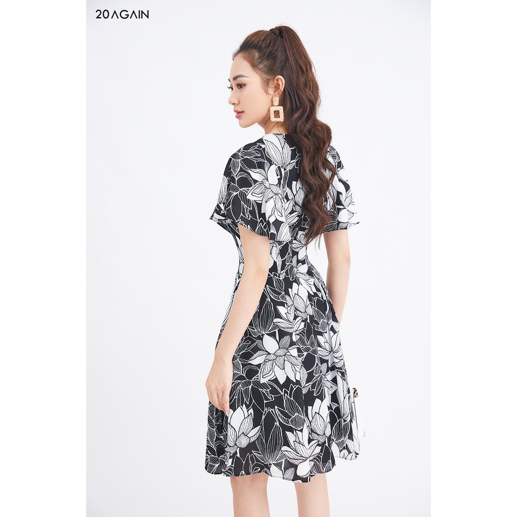 Đầm xòe xếp ly thân 20AGAIN DEA1462 | BigBuy360 - bigbuy360.vn