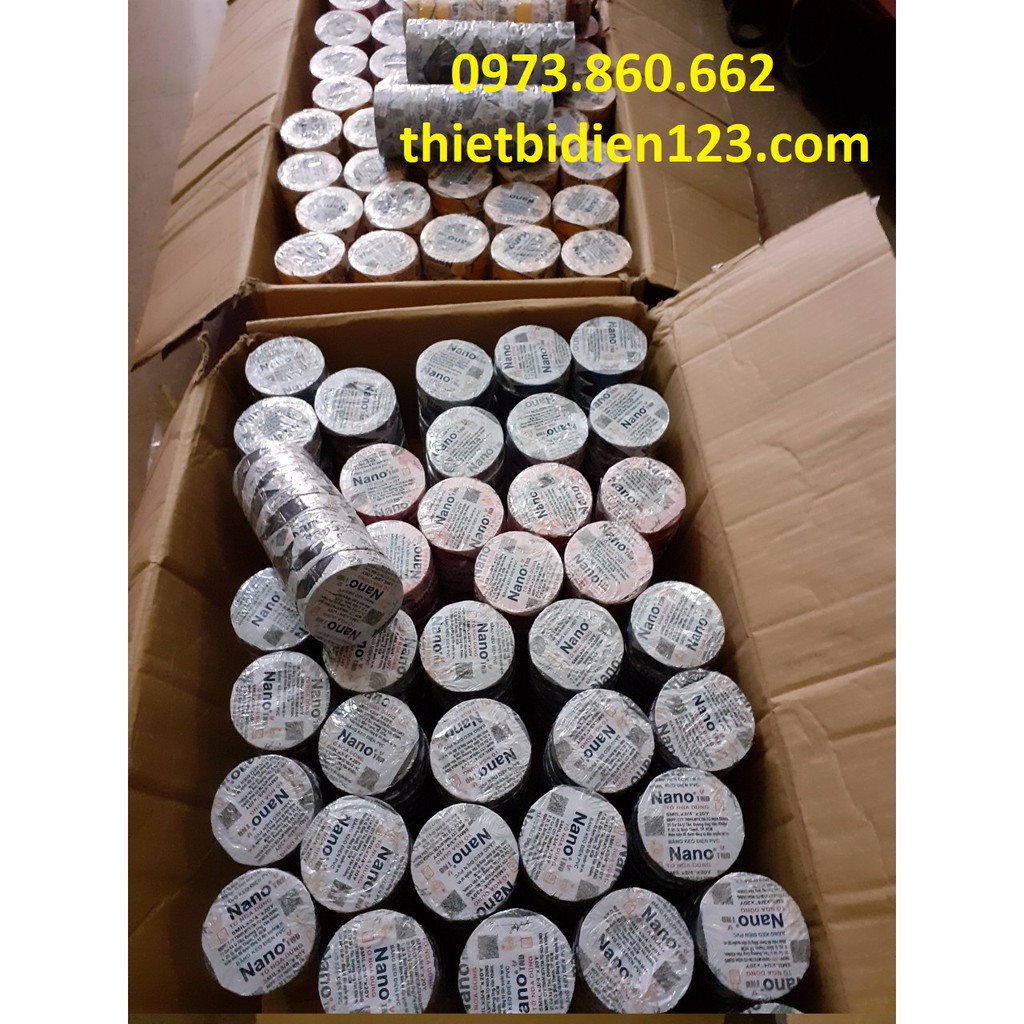 Combo 10 cuộn Băng dính điện nano 20Y -TBĐ