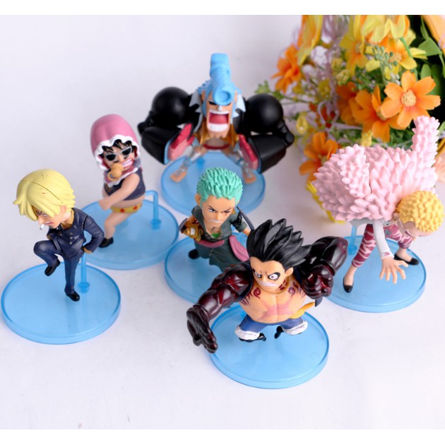 Mô hình One Piece Luffy Zoro Ace Sanji tùy chọn mẫu