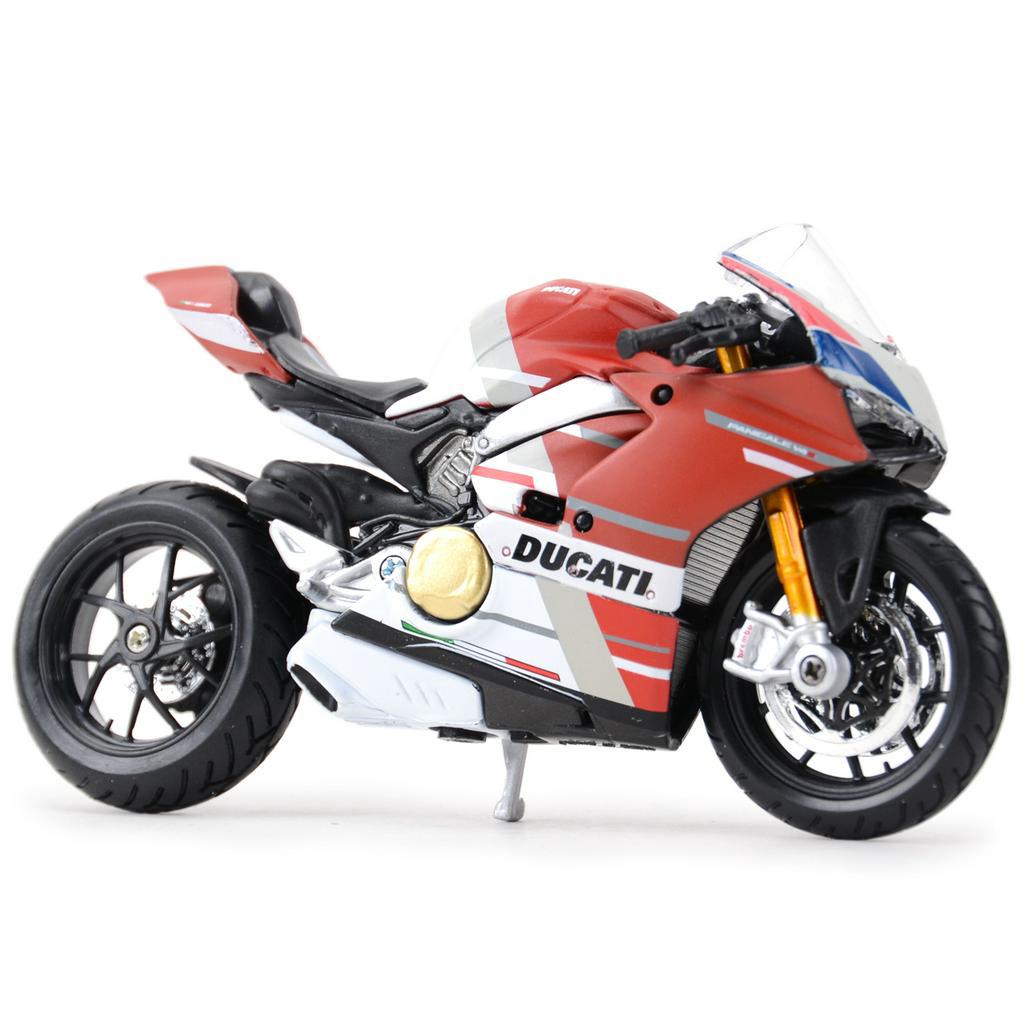Maisto 1:18 Ducati Panigale V4 S Corse Die Cast Đồ chơi mô hình tĩnh mô tô sưu tầm