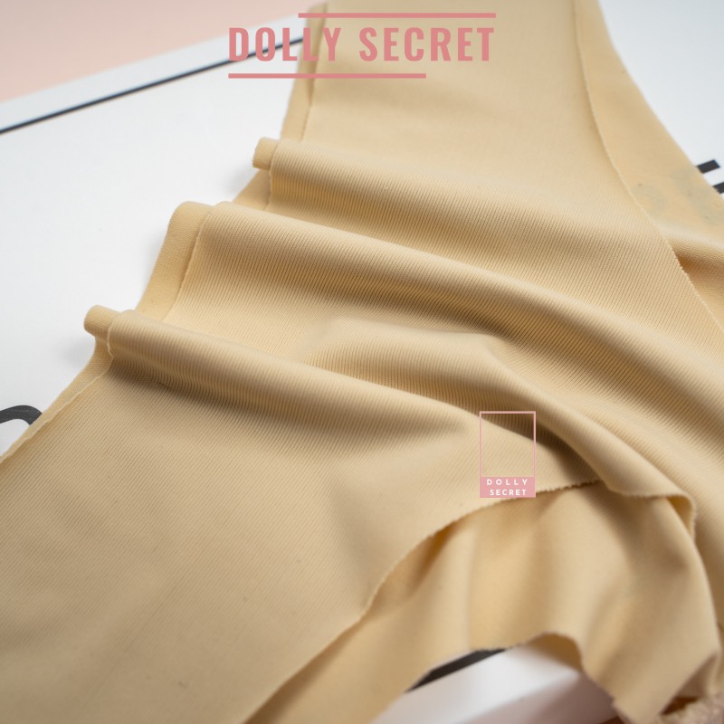 Quần lót lọt khe đúc su thun lạnh không viền siêu mỏng siêu mát sexy quyến rũ cao cấp cho nữ DOLLY SECRET QL018 | BigBuy360 - bigbuy360.vn
