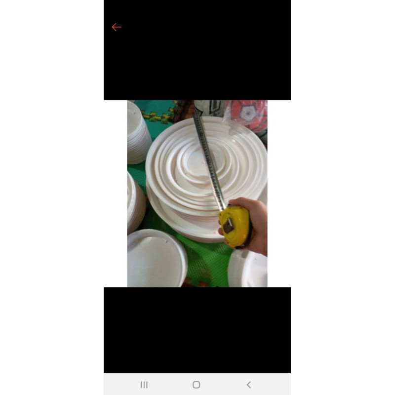 10 đĩa nhựa phi 27cm