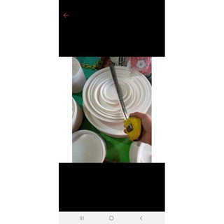 10 đĩa nhựa phi 27cm