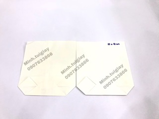 100c Túi giấy trắng size 12x12