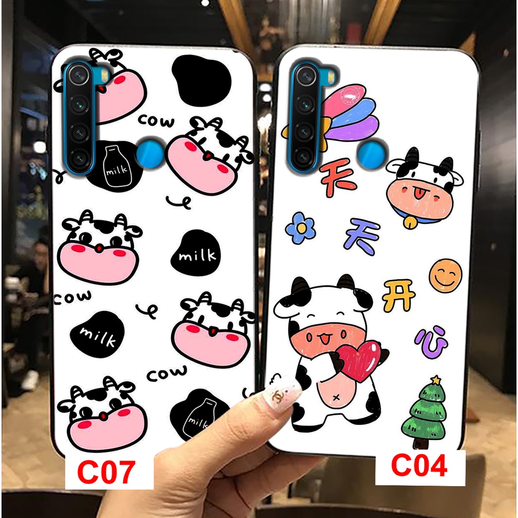 [FREESHIP]ỐP LƯNG XIAOMI NOTE 8 HÌNH BÒ SỮA ĐÁNG YÊU-CUTE