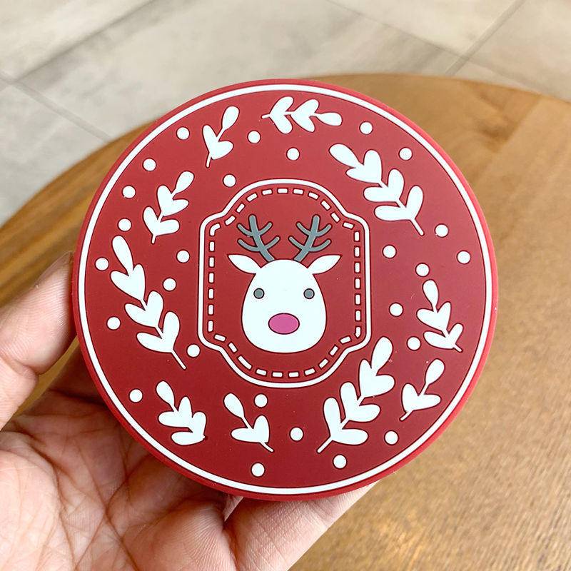 STARBUCKS Mới Đế Lót Ly Bằng Silicon Chống Trượt Cách Nhiệt Họa Tiết Hoa Anh Đào Dễ Thương