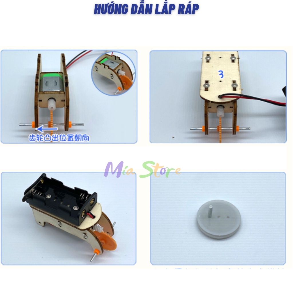 Đồ chơi thông minh, sáng tạo STEM Mô hình lắp ráp Con Nhện cho bé, Đồ chơi cho bé DIY| Giáo dục STEM, STEAM