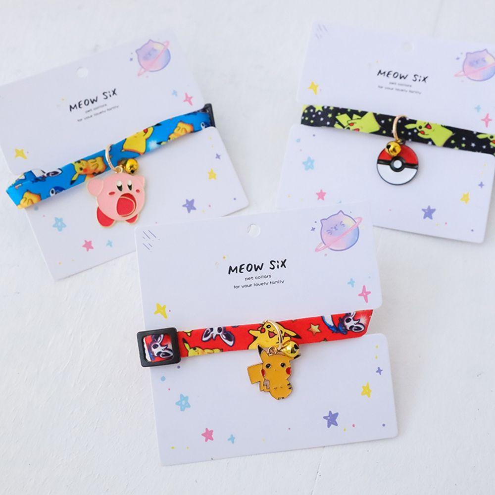 Mocho Vòng Cổ Có Khóa Điều Chỉnh Được Mặt Hình Hoạt Hình Cho Thú Cưng