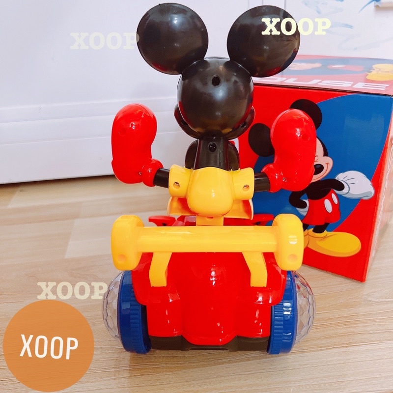 Đồ chơi ! Chuột mecky đi xe có nhạc đèn siêu hấp dẫn
