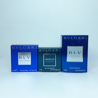 Nước hoa mini Bvlgari Aqua Amara/ Marine /Atlantique / BLV /Man In Black 5ml