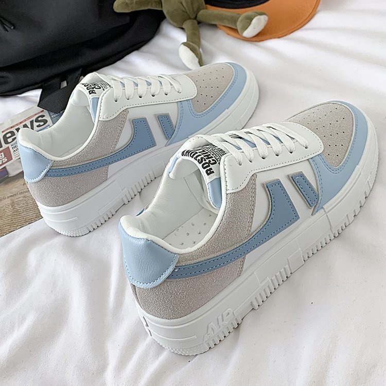 Giày thể thao nữ New Air đế bằng cao 4cm đế mềm êm giá rẻ học sinh đi học đi chơi, sneaker nữ mẫu mới hot trend 2021