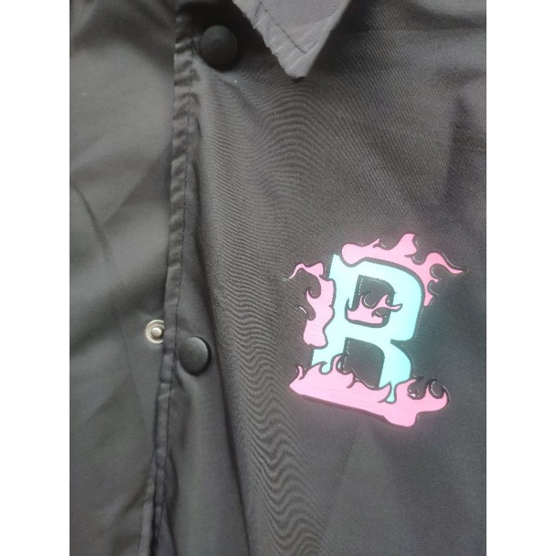 [Flash Sale] Áo khoác dù Bad Fire nam nữ form rộng cổ bẻ jacket