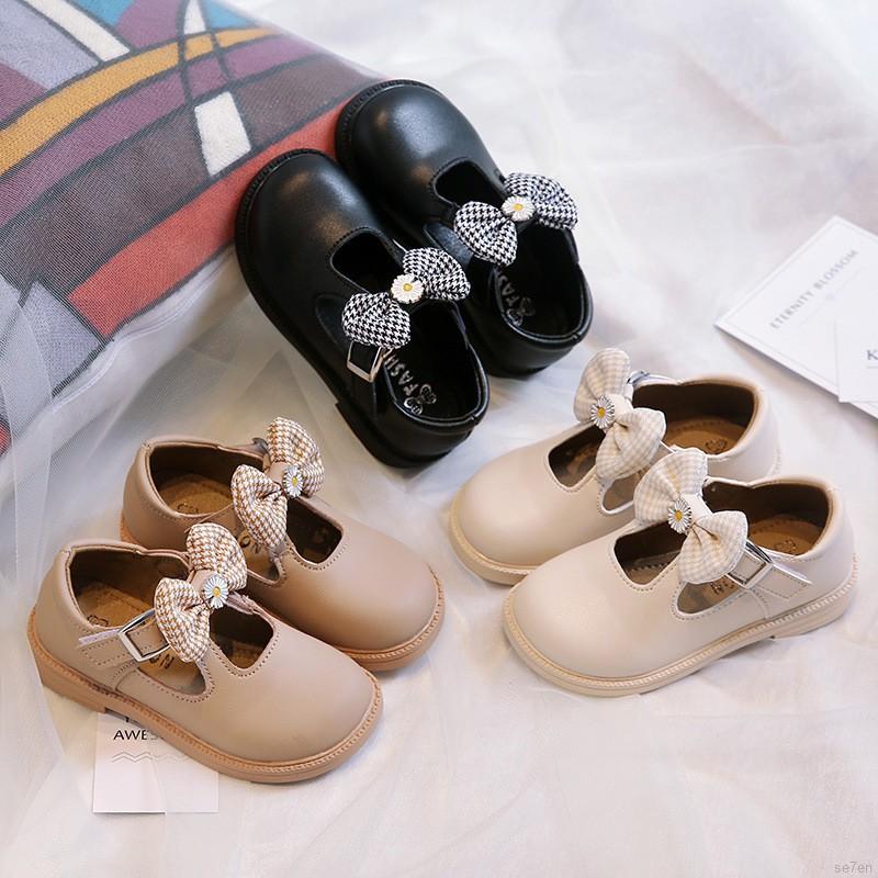 Giày Búp Bê Đính Nơ Thời Trang Dễ Thương Cho Bé Gái 1.5-6.5t