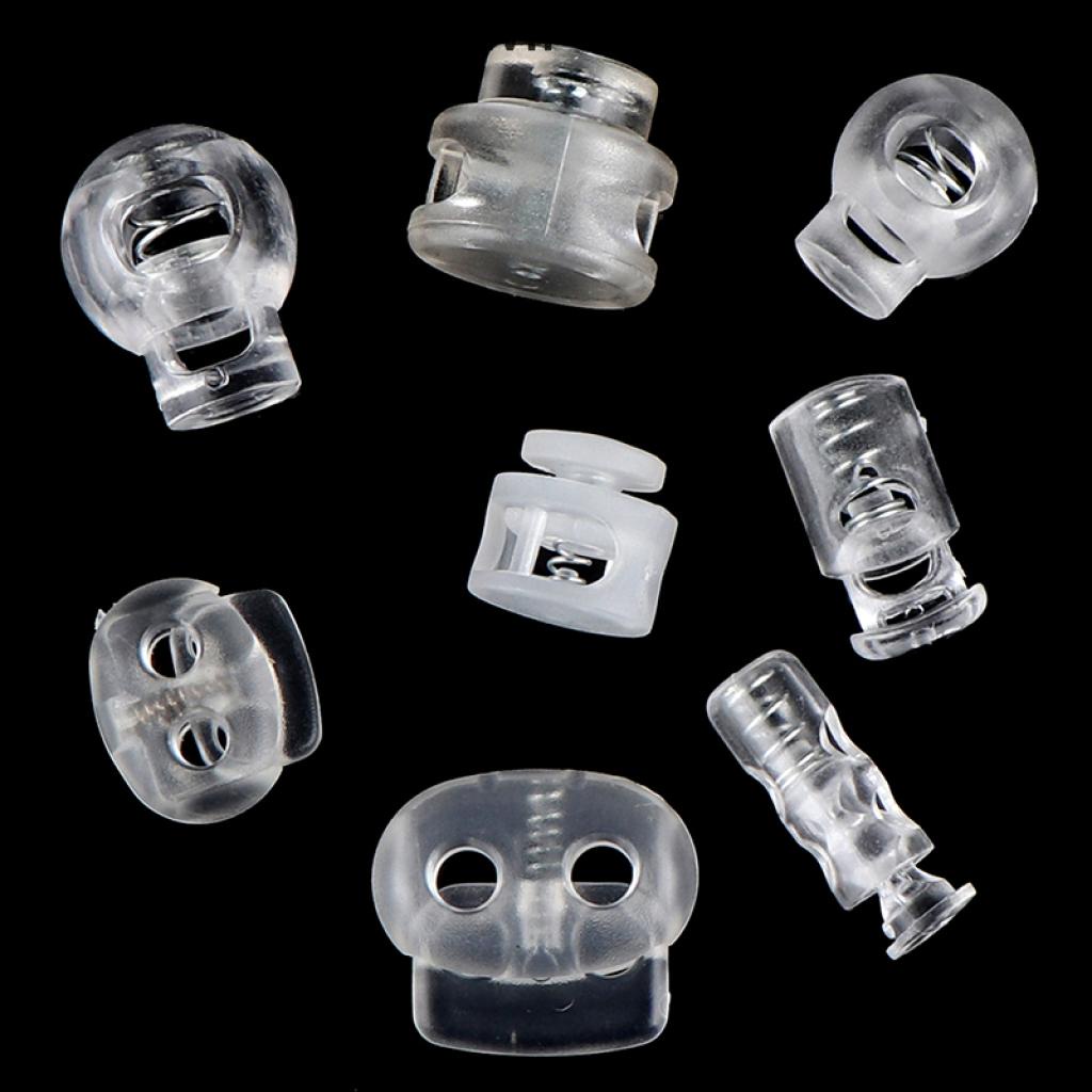 Set 10 Đầu Khóa Dây Giày DIY Bằng Nhựa Tiện Lợi