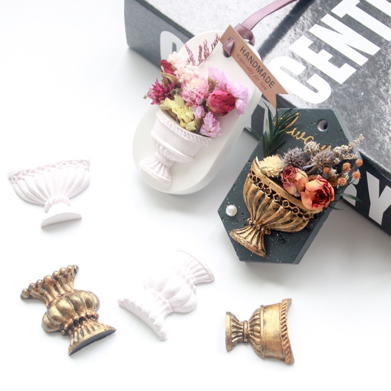 Khuôn silicon giỏ hoa