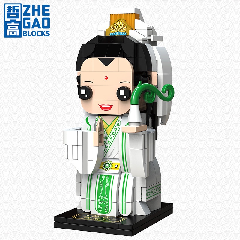 Bộ Đồ Chơi Tòa Nhà Monkey King Tang Monk Bajie Vui Nhộn Cho Bé