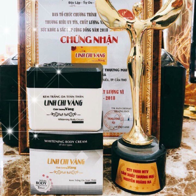 Body vip linh chi vàng