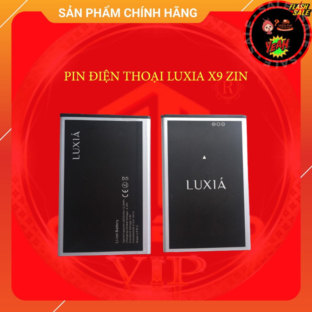 PIN ZIN BÓC MÁY ĐIỆN THOẠI LUXIA X9