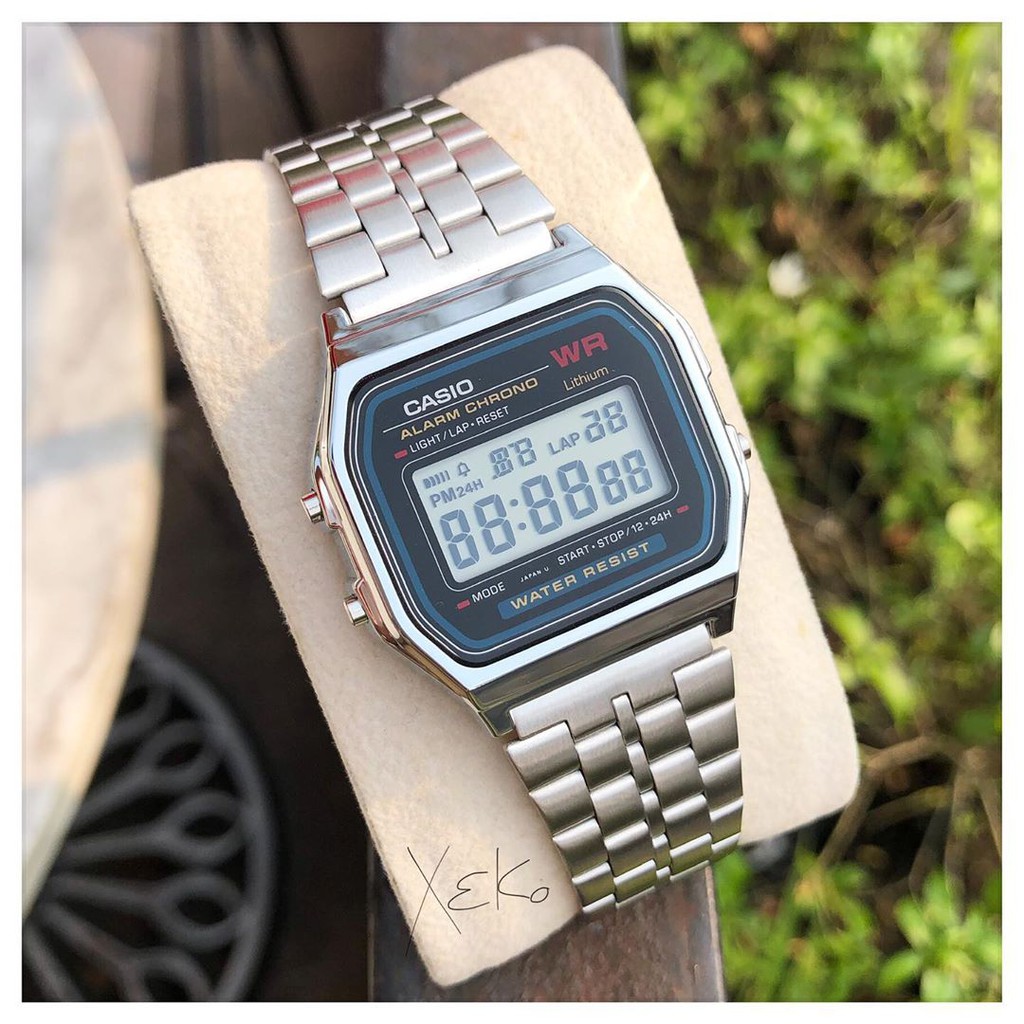 [Box thiếc]Đồng hồ nam casio A159-A158 Full box điện tử chống nước siêu cá tính và trẻ trung năng | BigBuy360 - bigbuy360.vn