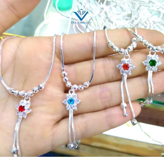 Dây mì liền mặt hoa bạc ta _VAN JW