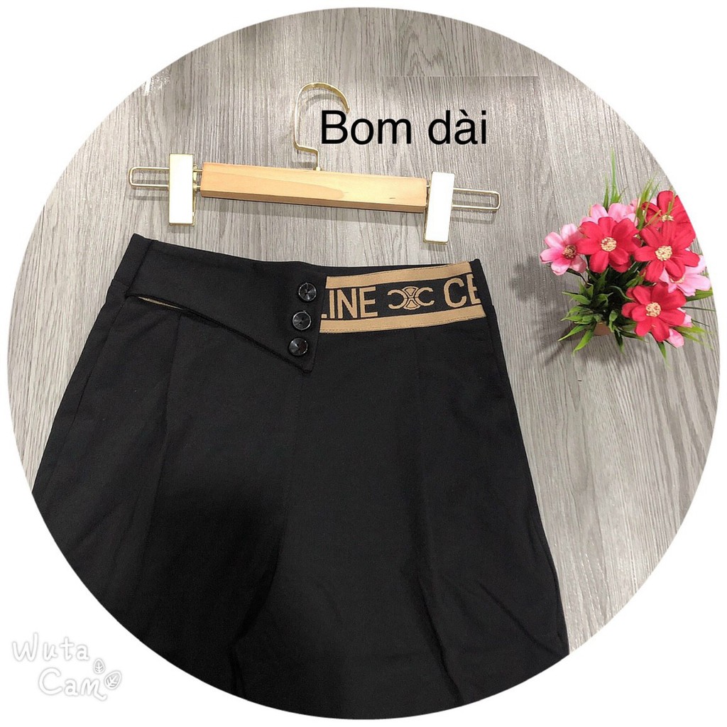 Quần Boom 💖[FREESHIP]💖 Quần Baggy Boom Dài Cạp Chữ Chất Umi HÀN cao cấp