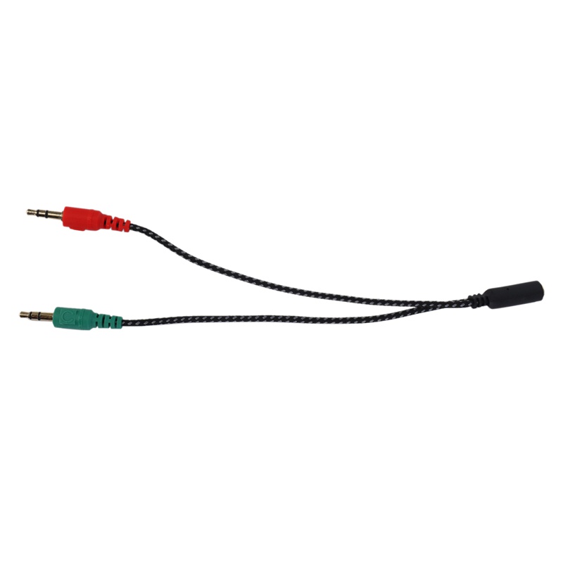 Đầu Chia Cổng 3.5mm Thành Hai Cổng 3.5mm Tiện Dụng Cho Máy Tính PC