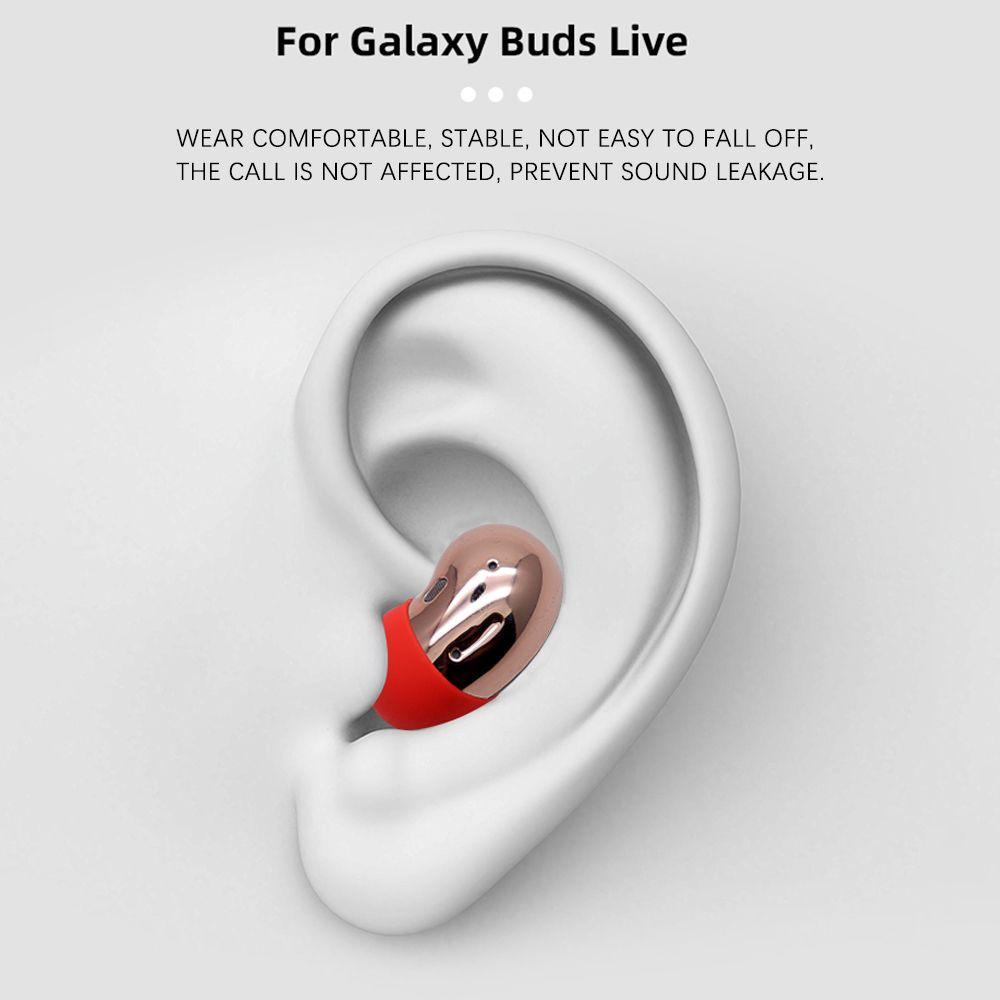 JONYE Vỏ Bảo Vệ Hộp Sạc Tai Nghe Samsung Galaxy Buds Live Bằng Silicone Màu Kẹo