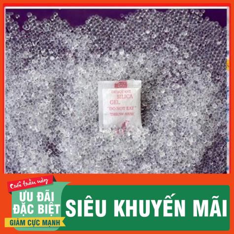 Gói chống Ẩm đóng túi 500gr loại 1/2/5/10/20/50/100gr Silicagel - Hạt chống ẩm mốc, khử mùi