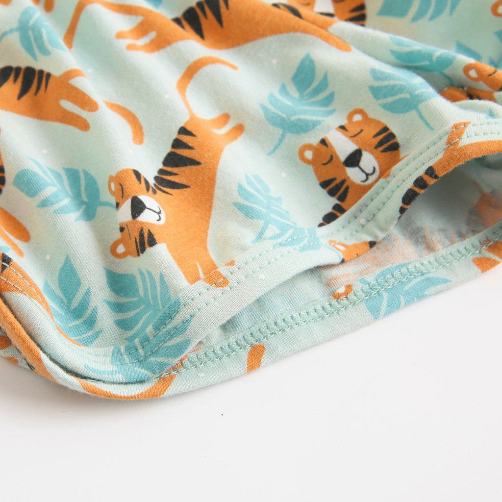 SanlutozBông Mùa hè Em bé Bộ quần áo  Áo + Quần short 2 cái Phim hoạt hình