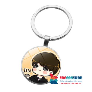 Móc chìa khóa BTS chibi