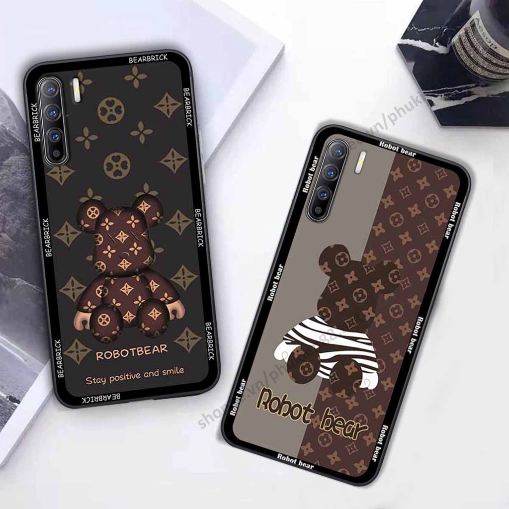Ốp Oppo Reno3 / Reno3 Pro / Reno 3 bear, k@ws thương hiệu phong cách ốp lưng thời trang cao cấp