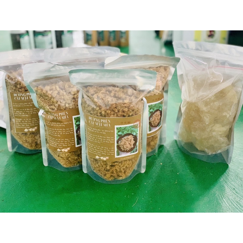 Đường phèn tự kết tinh từ mật mía