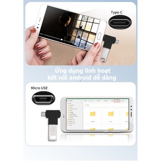 CÁP OTG 2 TRONG 1 RA USB CHO ANDROID JINGHUA S132