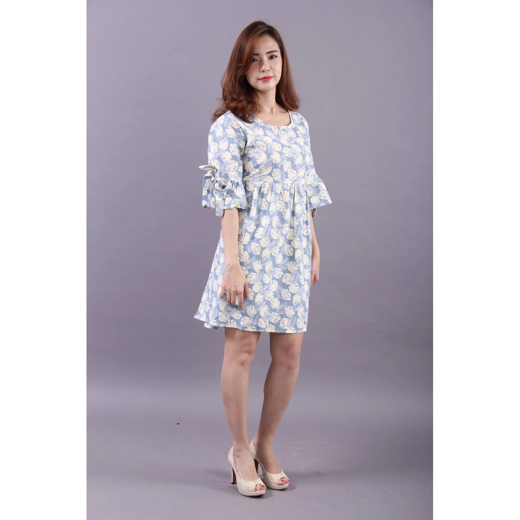 Đầm babydoll vải xô xinh xắn