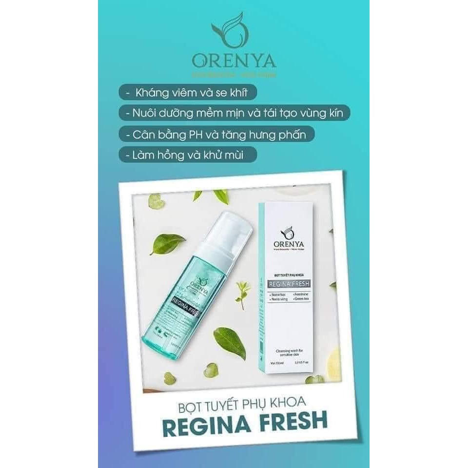 150ML DUNG DỊCH VỆ SINH BỌT TUYẾT ORENYA