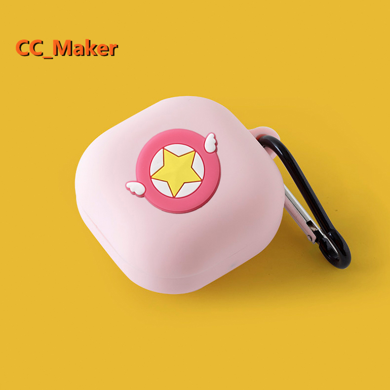 Cartoon Pokémon Elf Ball Samsung Samsung Galaxy Buds Pro Case Cartoon Pikachu Pendant Samsung Galaxy Buds Live Bluetooth Wireless Headset Protective Case Cover Silicone Soft Shell Cartoon Mickey Minnie