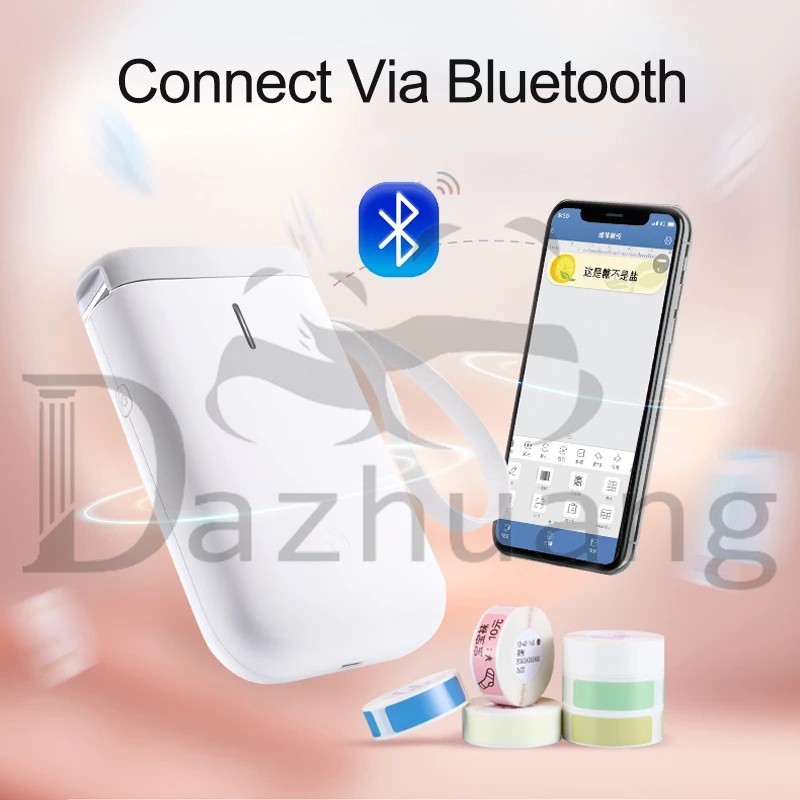 Máy In Nhãn Không Dây D11 Kèm Phụ Kiện | BigBuy360 - bigbuy360.vn